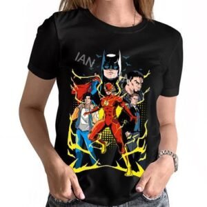 Camisa de flash para mujer