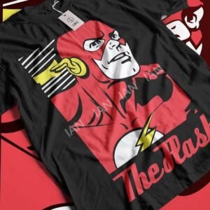 Playera de Flash con estampado de cómic